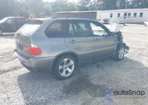 2005 BMW X5 4.4I from USA, damaged, VIN 5UXFB53525LV16695